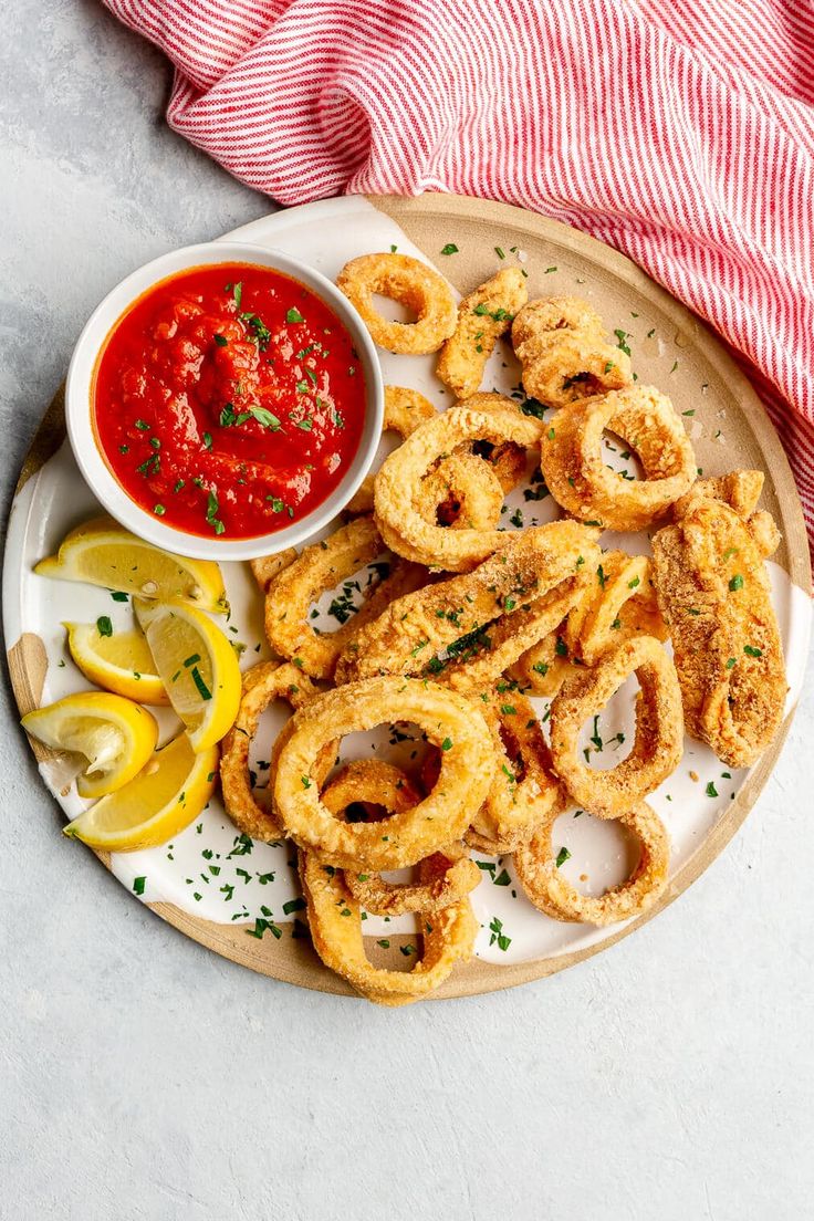 Crispy Calamares Rings